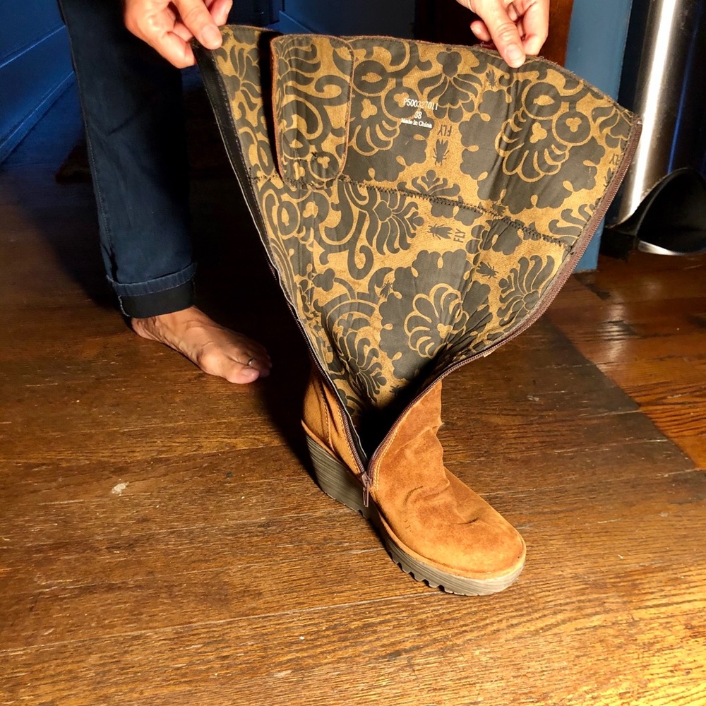 Fly London tall suede boots - Picture 8 of 8